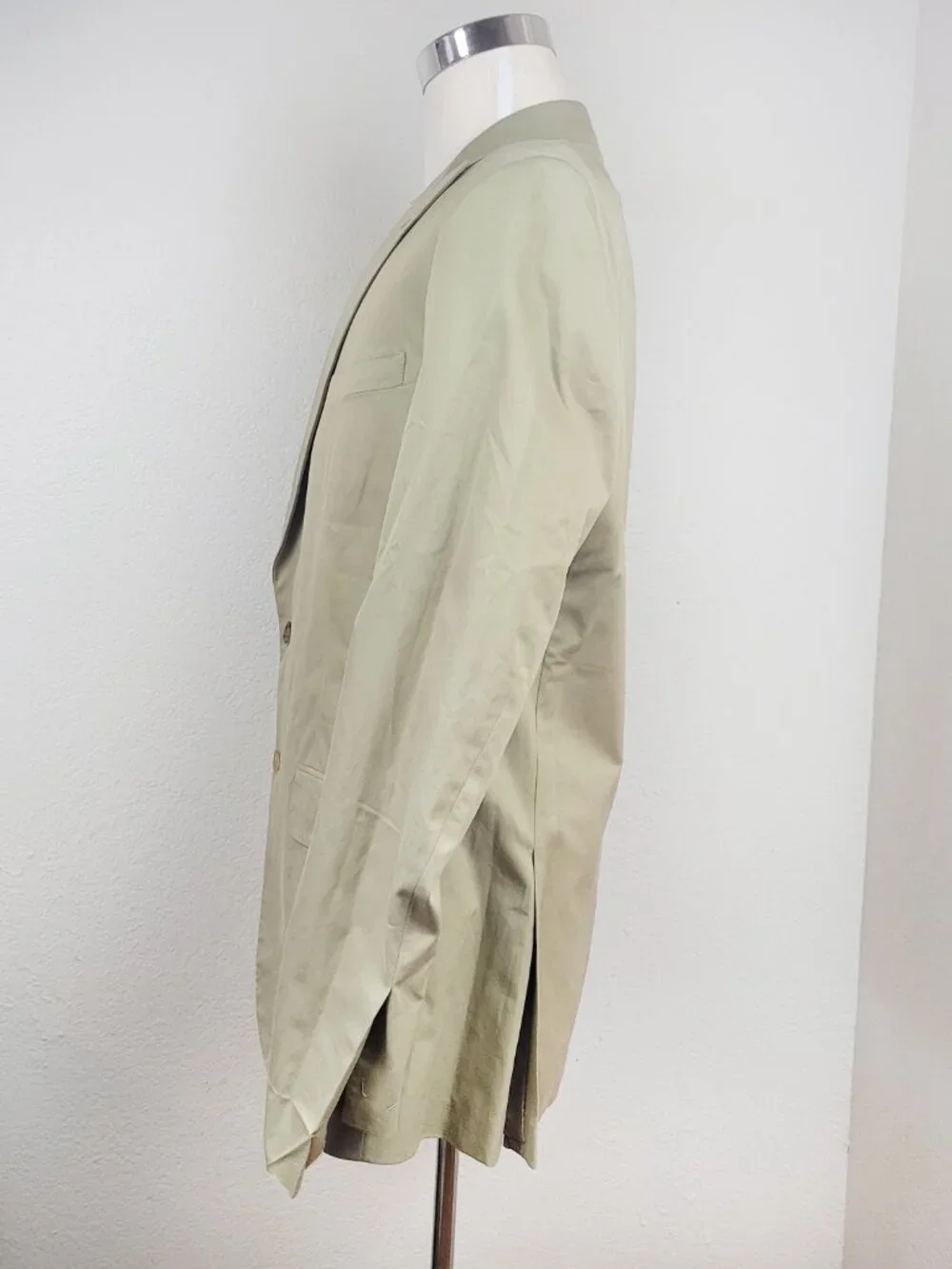 Vintage Untailored Oscar De La Renta Suit Jacket Men's Tan 42/L 42 Long USA Made